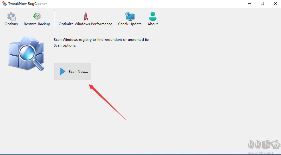 TweakNow RegCleaner(注冊(cè)表清理工具)