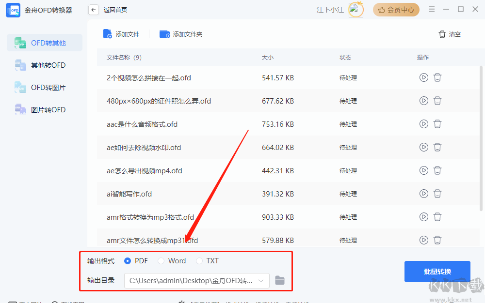 金舟OFD轉(zhuǎn)換器
