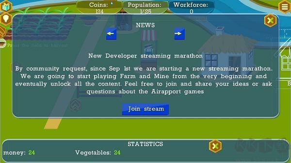 農(nóng)場(chǎng)礦山(Farm and Mine)