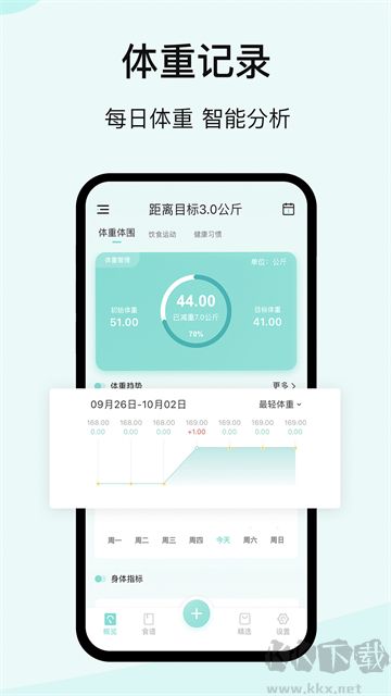 豌豆體重記手機(jī)版