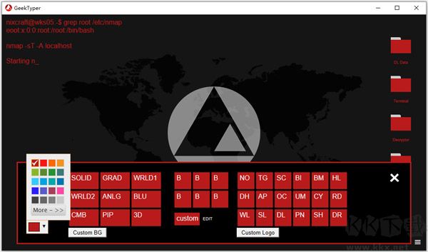 geektyper黑客模擬器
