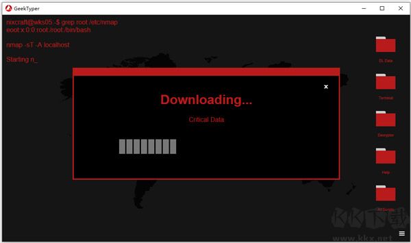 geektyper黑客模擬器