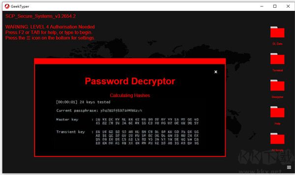 geektyper黑客模擬器