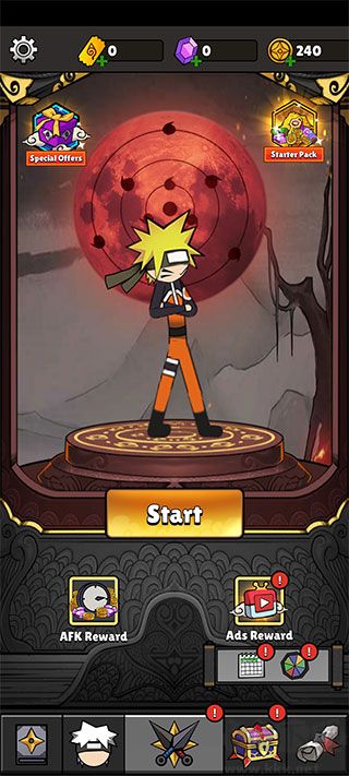 火柴人忍者戰(zhàn)斗