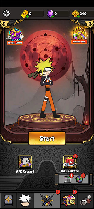 火柴人忍者戰(zhàn)斗