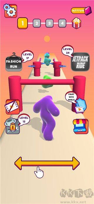 瘋狂果凍人3D(Blob Runner 3D)